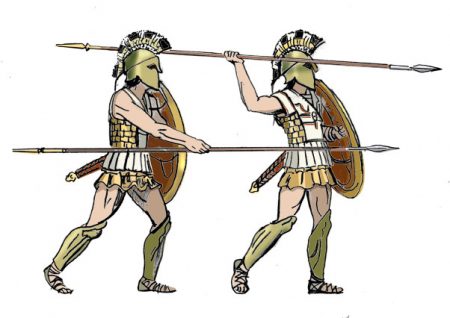 Soldiers of the past: Hoplites