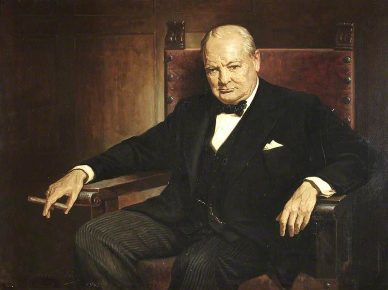 What was the significance of Winston Churchill's 