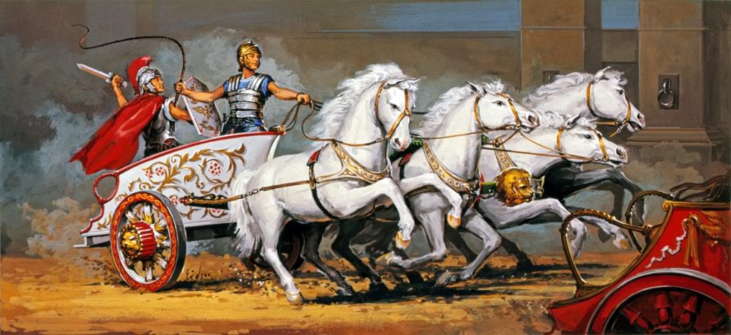 where were chariot races held in ancient rome