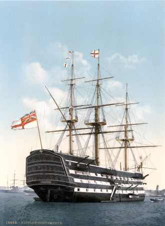 HMS Victory repaint