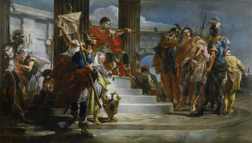 'Scipio Africanus Freeing Massiva' by Gianbattista, Giambattista Tiepolo, 1719 and 1721