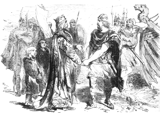 Canute or Cnut the Great, son of Sweyn Forkbeard