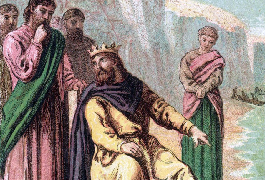 Canute or Cnut the Great, son of Sweyn Forkbeard