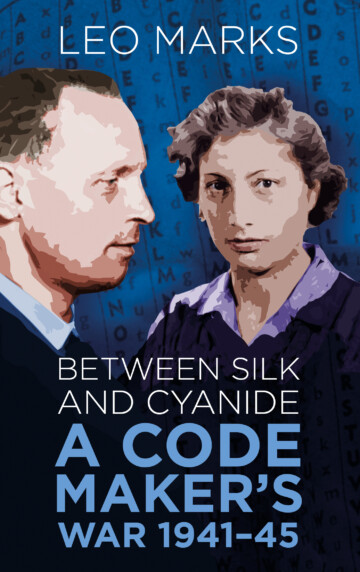 The cover for Between Silk and Cyanide