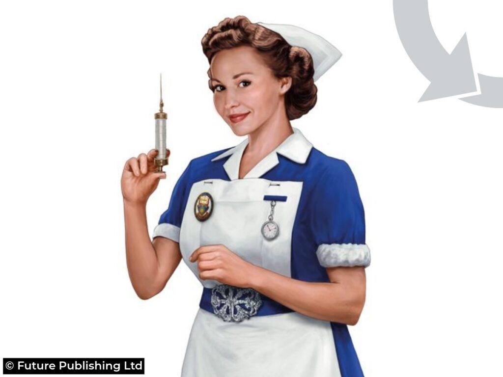 Who were the first NHS nurses?
