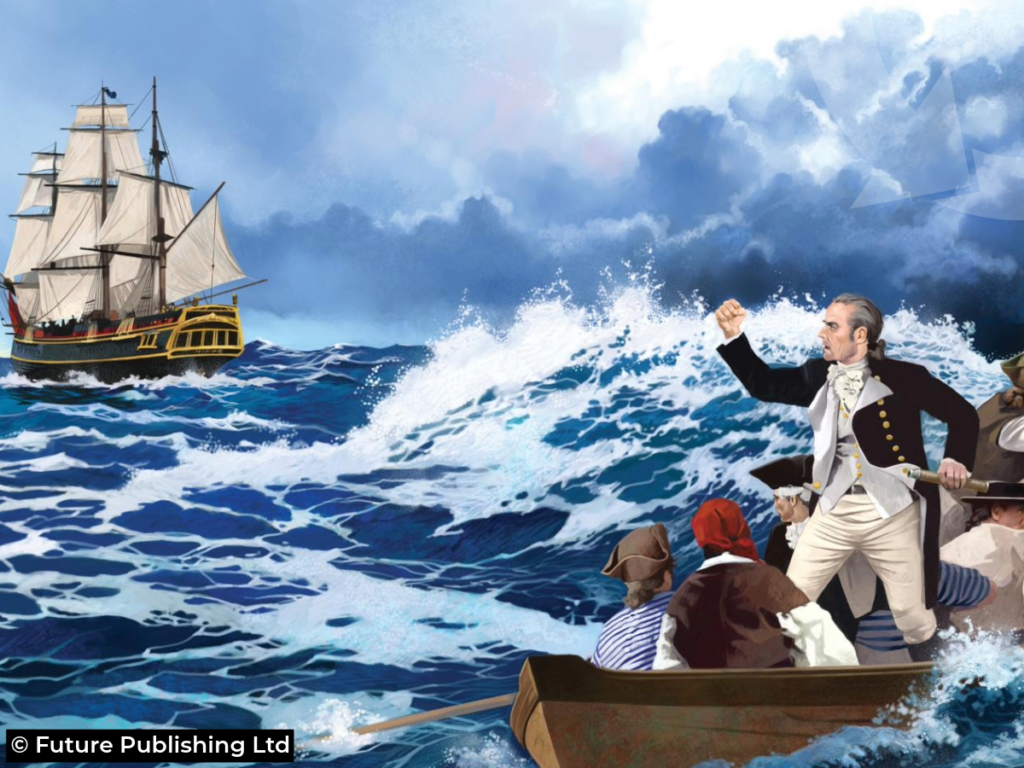 What was the Mutiny on the Bounty?